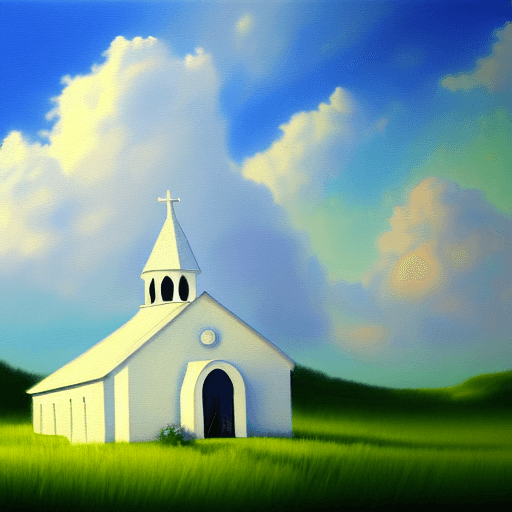 AI generated: white sheap , heaven , artwork ,8k , paiting
