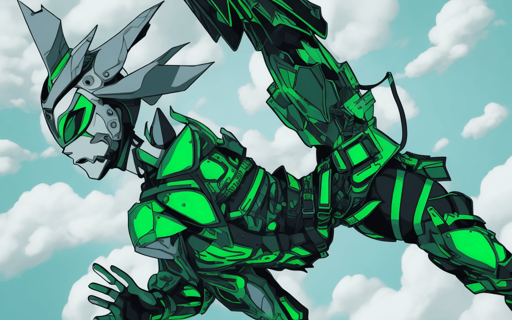 AI generated: a paper cut of a person falling off a cloud, a cartoon, pixiv, neo-dada, screen capture, homicide, h...