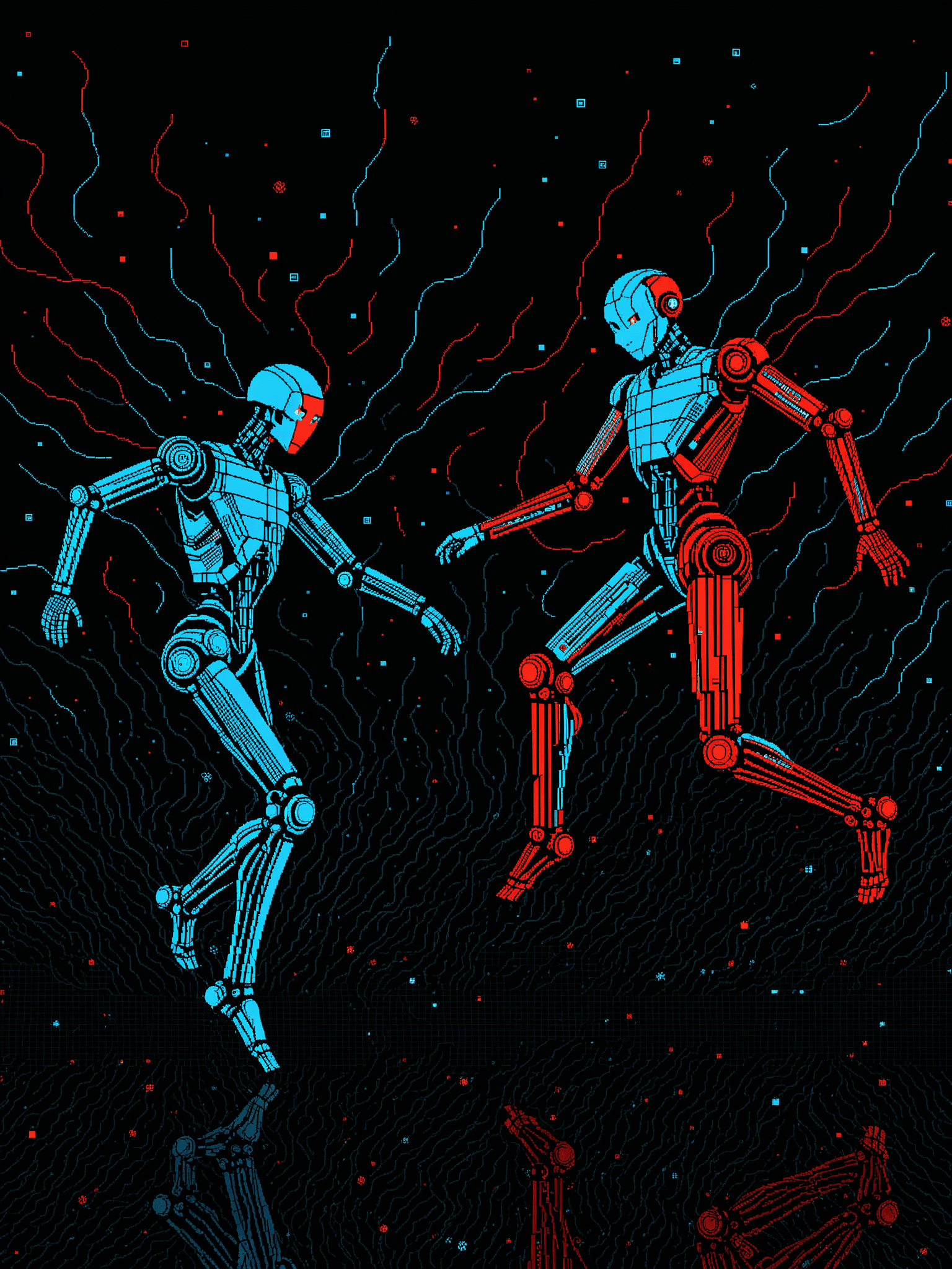 Trippy Pixel Art