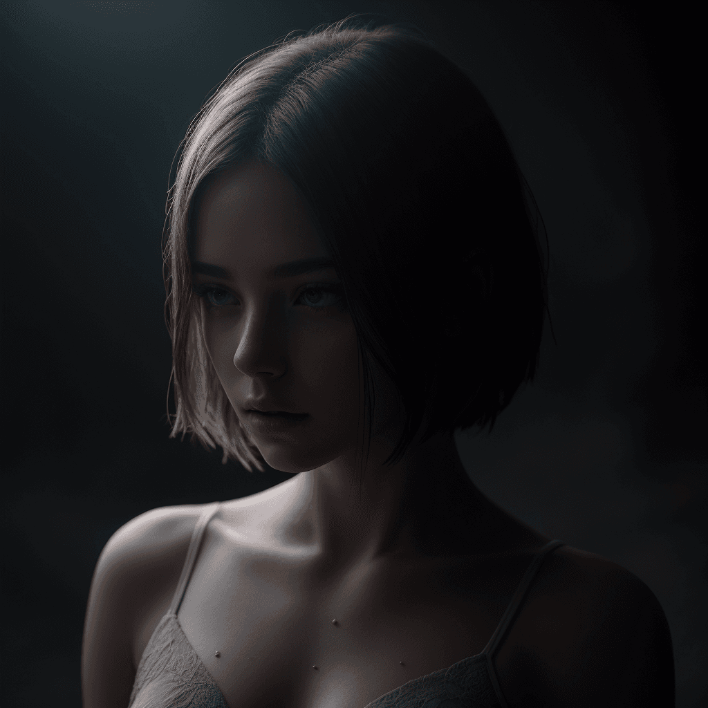 AI generated: by Alessio Albi, by Alessio Albi, abstract composition, particles,by Alessio Albi,studio lighting,(d...