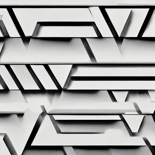 AI generated: High resolution photo made in gray tones, divided into two parts white and black with a divider in t...