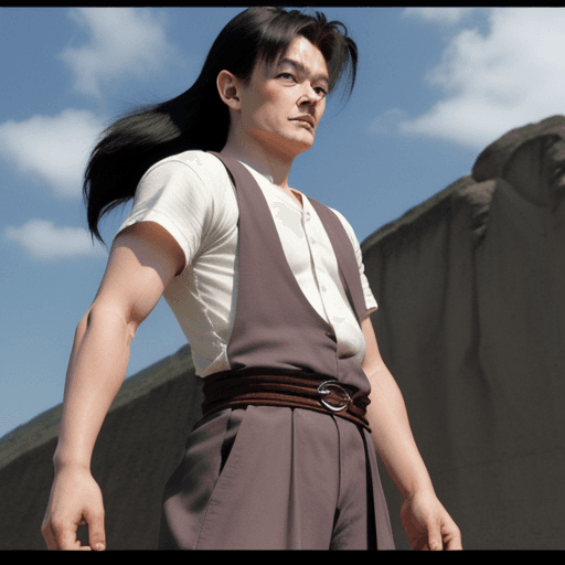AI generated: Conan Edogawa in Higurashi style