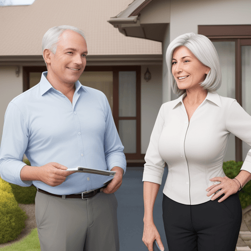 AI generated: Build a middle-aged upper half with your real estate savvy and experience  