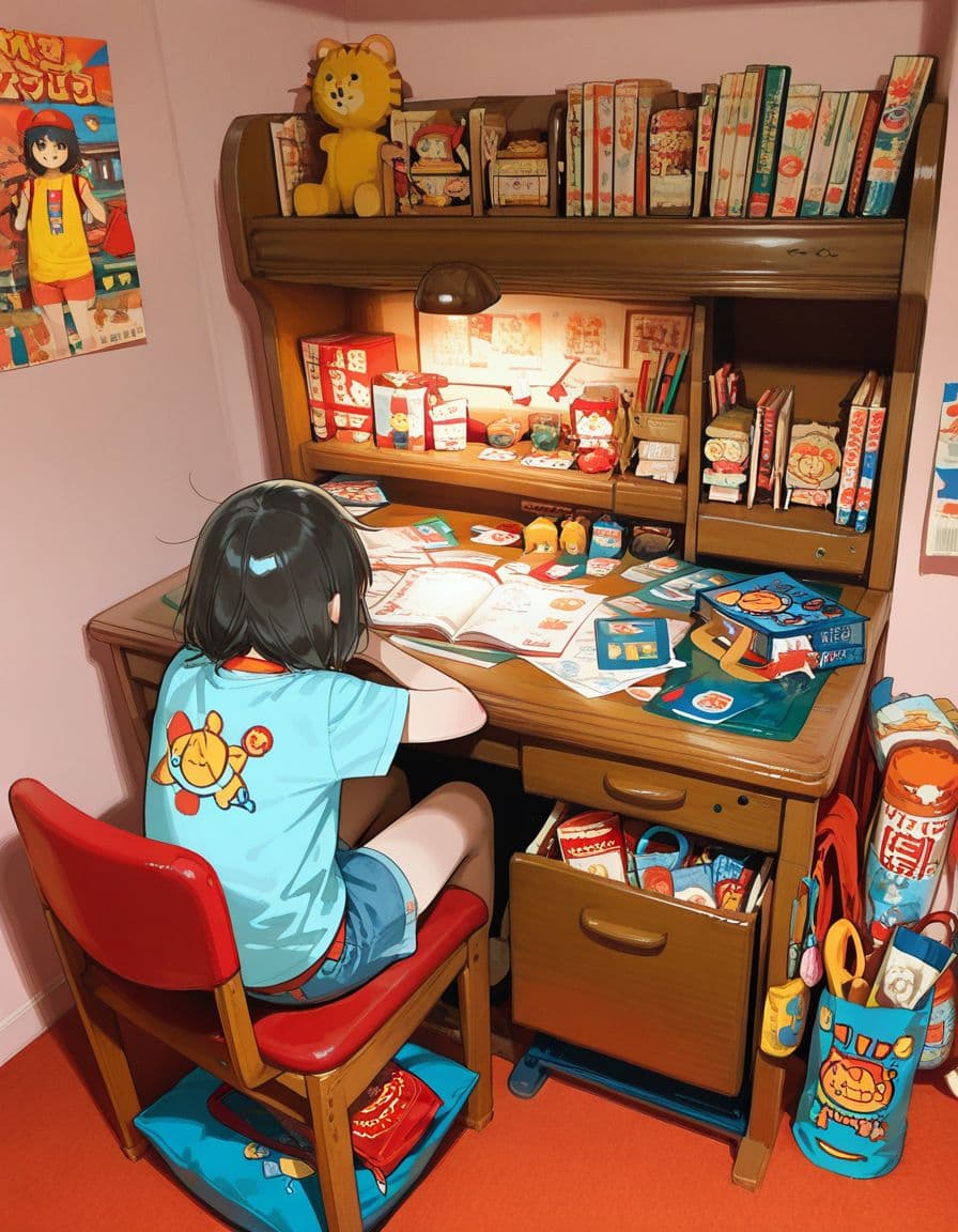 勉強机 / Learning Desk