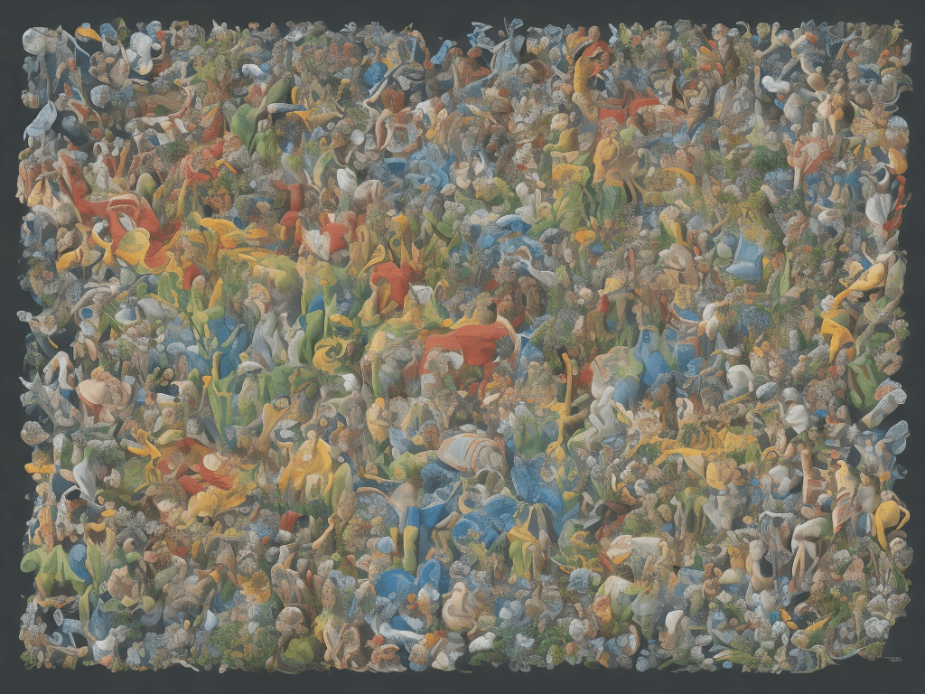 AI generated: la nature et de la médecine douce dans une image évoquant la diversité.