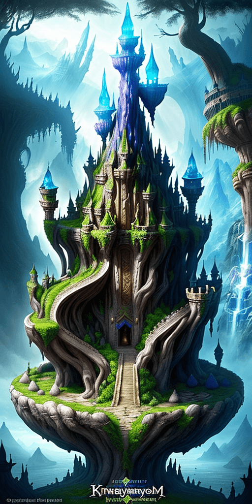AI generated: a fantasy lost kingdom