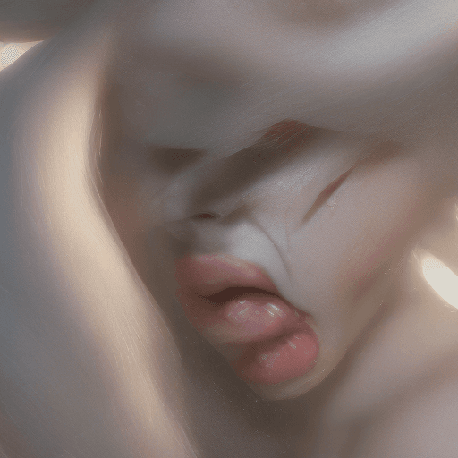AI generated: Photo of a ultra realistic clitoris, very large puffy lips, sucking dick, masturbating, dramatic lig...