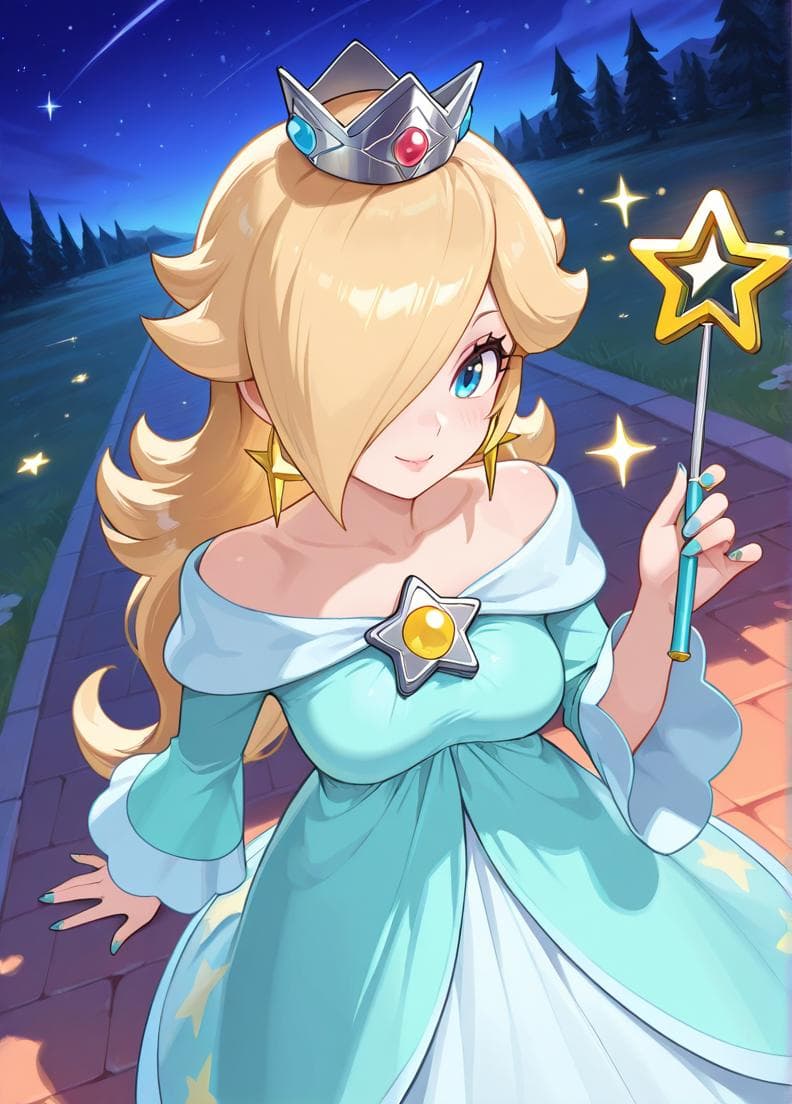 Rosalina - Super Mario Illustrious