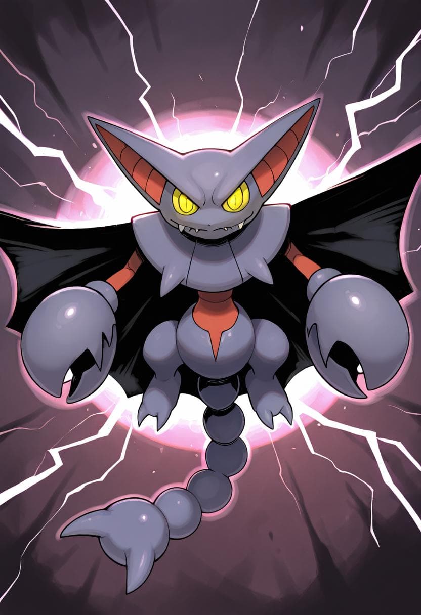 Gliscor: Fang Scorpion Pokémon | グライオン (Pokedex #0472) [Illustrious]