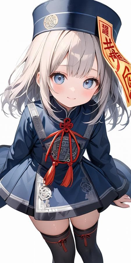 キョンシードレス/jiangshi dress(XL,Pony)
