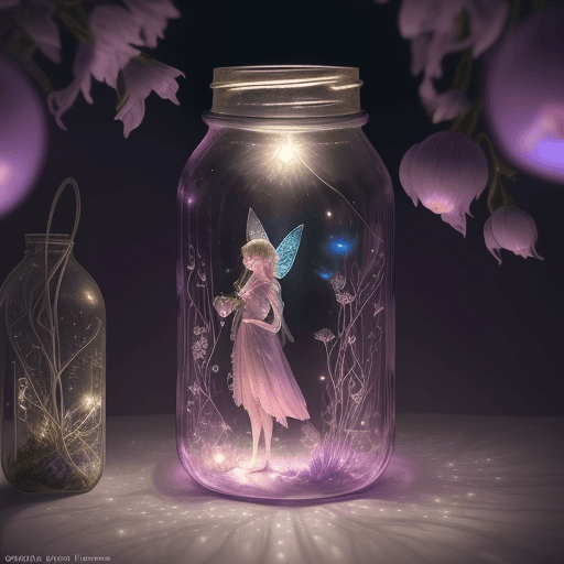 AI generated: A fairy (photo realistic), extremely detailed and delicate illustration, beautiful and aesthetic, of...