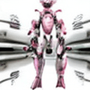 AI generated: Anime, (magazine cover), full body image, Nanotech, mechanical suit, mech, highly detailed, colors c...