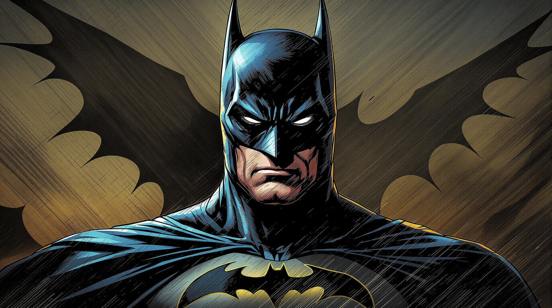 AI generated: trump is batman