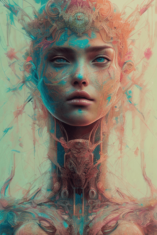 AI generated: strong warrior princess| centered| key visual| intricate| highly detailed| breathtaking beauty| prec...