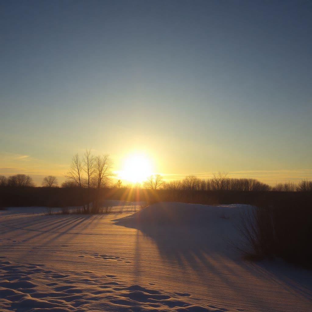 AI generated: Muco sol en amanecer 