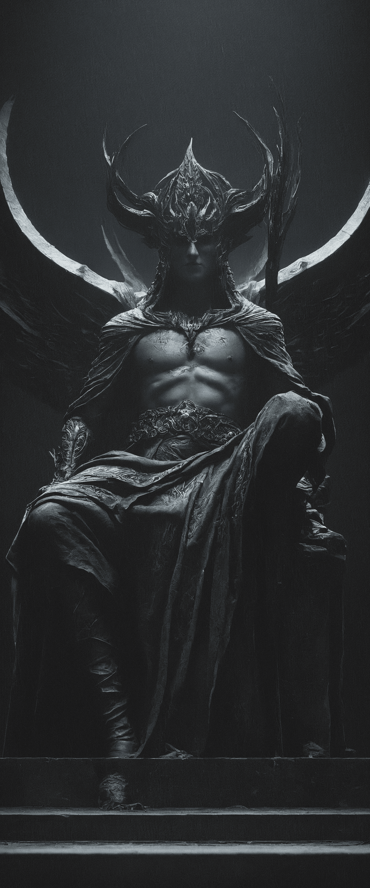 AI generated: Hyperrealistic art concept art cinematic film still comic Renaissance style (angelarium:1.1). god of...