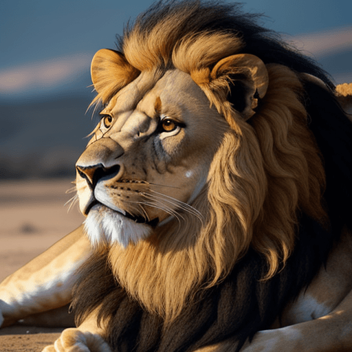 AI generated: Lion