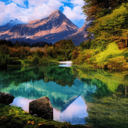 Stable Diffusion prompt: beautiful landscape