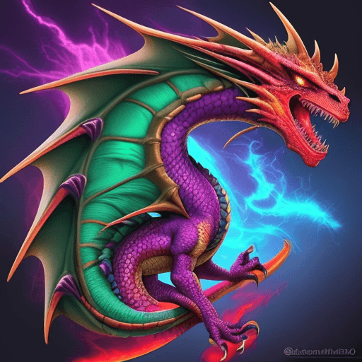 AI generated: dragon humaniod made out of pure energy vibrant colors handsome male - Image #3

See more 

https://...