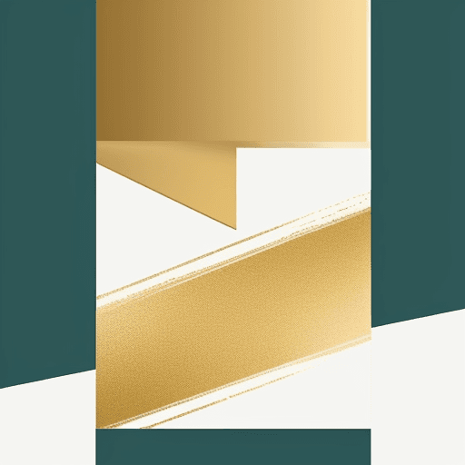 AI generated: fondo para imagenes de instagram, que tenga dorado, inspire riqueza y orden, minimalista