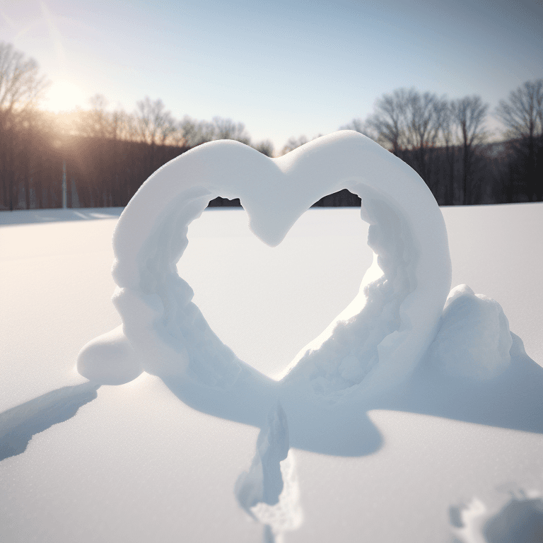 AI generated: (hyperrealism : 1. 4), (award winning: 1. 4) (masterpiece photo: 1. 4) BREAK  winter, snow, sun, col...
