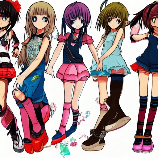 AI generated: Foot jobs anime girls 