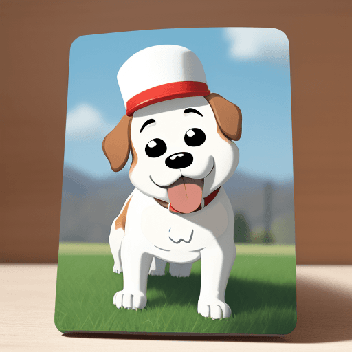 AI generated: dog that goes gorp