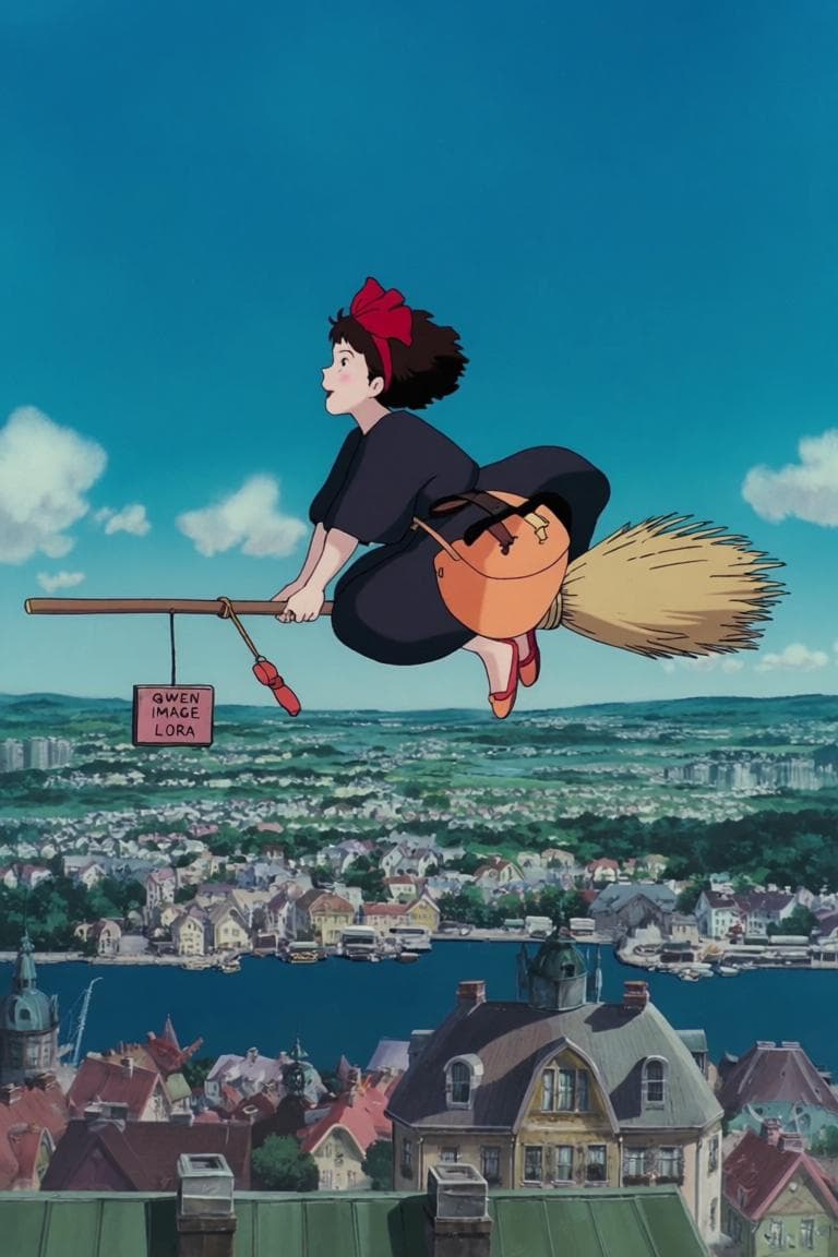 Ghibli style (Kiki's Delivery Service)