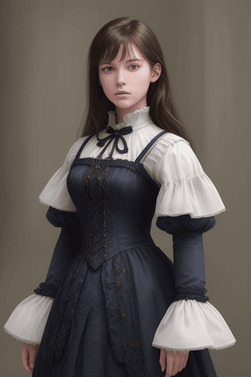 AI generated: s0mmerr4y-1850 , ((best quality)), ((masterpiece)), ((realistic)), (detailed), (1 woman) (sharpness:...