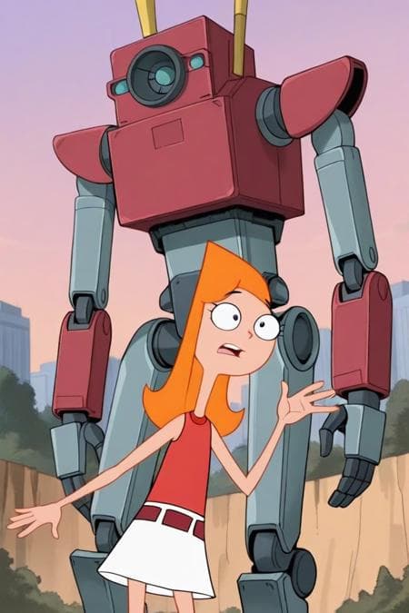 Candice - Phineas and Ferb (Illustrious XL)