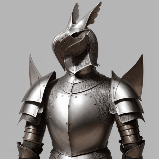 AI generated: humanoid animals with fancy medieval armor