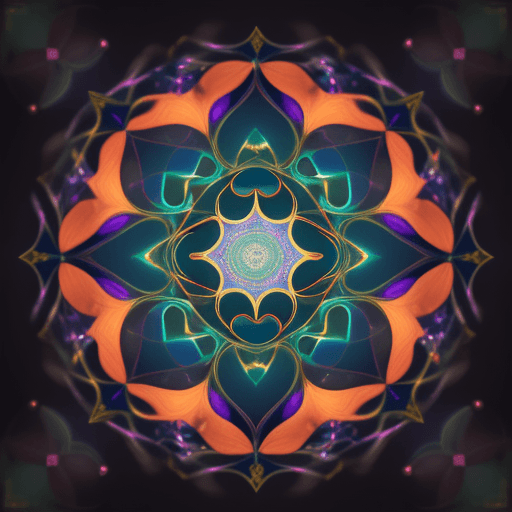 AI generated: seamless Abstract, Immerse yourself in the captivating world of "Eternal Harmony," an AI-generated m...