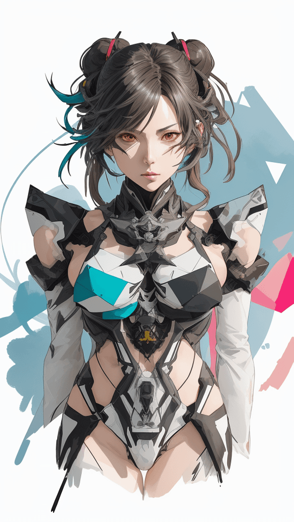 AI generated: <lora:shinkawa_youji_offset:0.75> shinkawa youji action illustration of <lora:Maria30_v01:0.5> Maria...