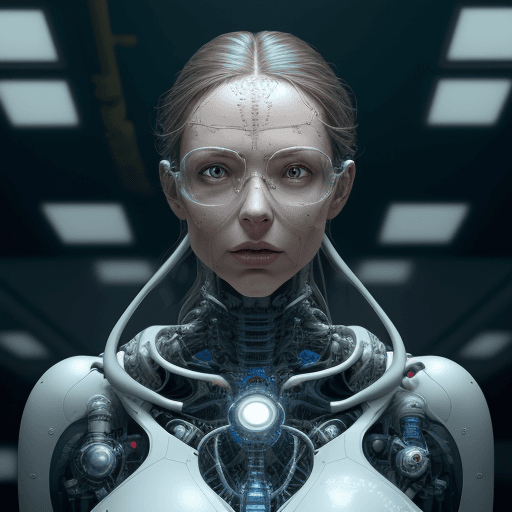 AI generated: scientist woking in a laboratory, far view, expirement, science, action, unbelievable, hi-tech, intr...