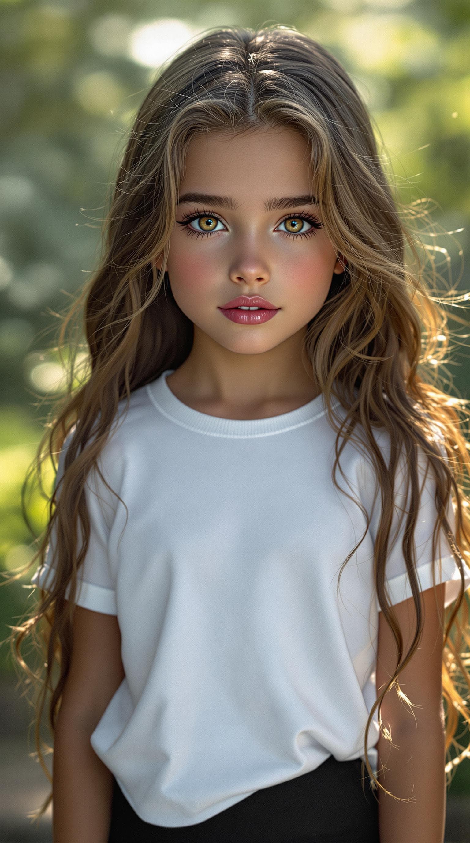 AI generated: djrny-v4 style, score_13, score_28_up, score_37_up, a professional photo of a the beautiful 8 year o...