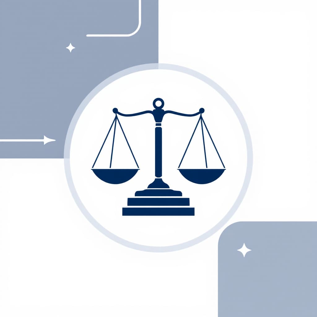 AI generated: My company name is "ILawFirm AI Legal Tech Conference"  logo should evoke trust, authority, and inno...