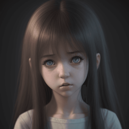 AI generated: Photo of a ultra realistic loli girl, dramatic 4k, hyper realistic, rape