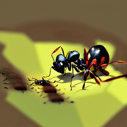 AI generated: Ant War 