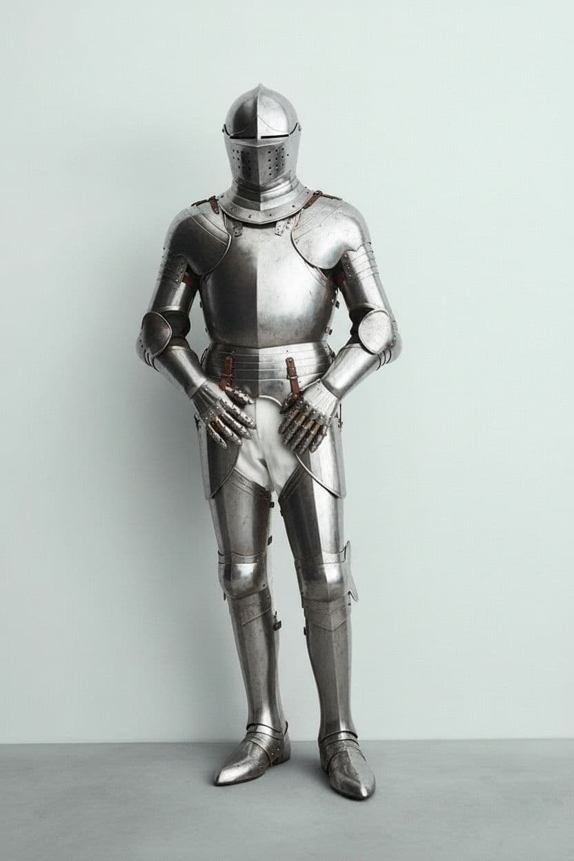 AI generated: Add a medieval armor