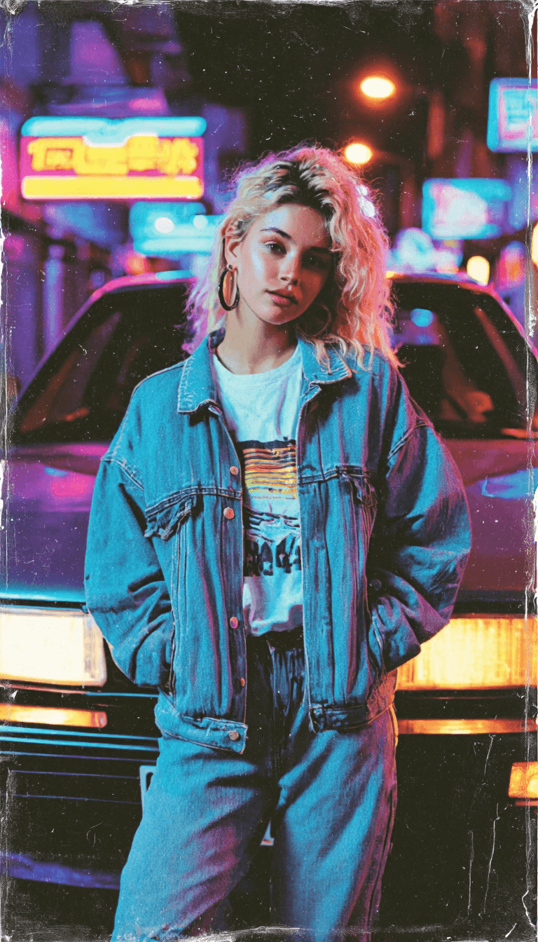Retro 80s Vaporwave