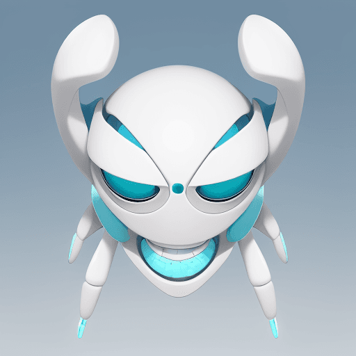 AI generated: **External Design**

- Head: Harmonious design with semi-spherical sky blue dome and white base
- Fa...