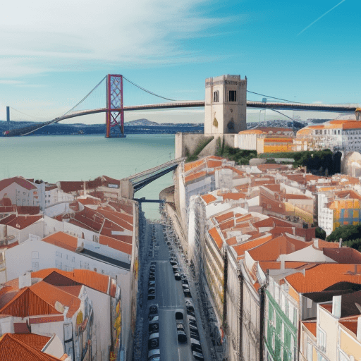 AI generated: lisbon city

