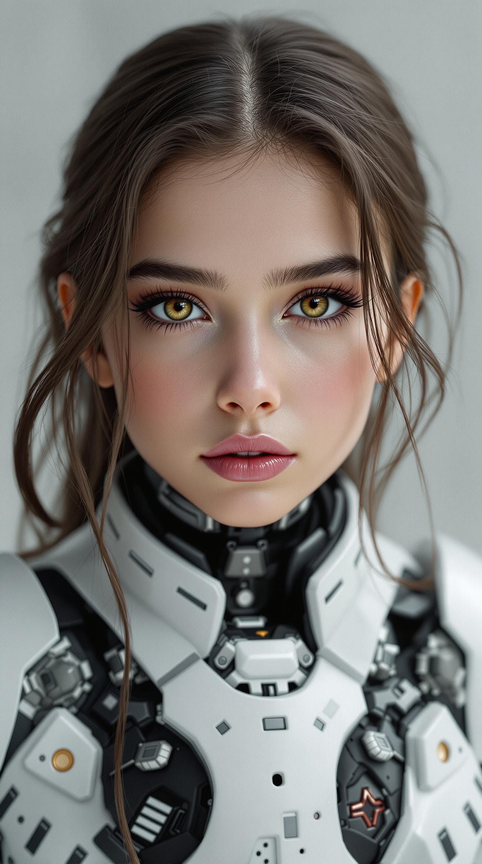 AI generated:  professional photo of a exceptionally of the most beautiful Iraqi girl in the world, eleven year ol...