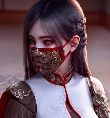 元龙 阿七 A female character in Chinese animation