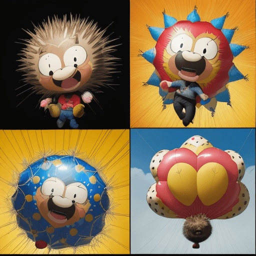 AI generated: Make a comic book with 6 frames. it is about Pelle the porcupine.

Frame 1
Pelle the Porcupine and H...