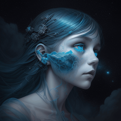 AI generated: photo illustration from a world in the clouds, in the style of tanya shatseva, the stars art group (...