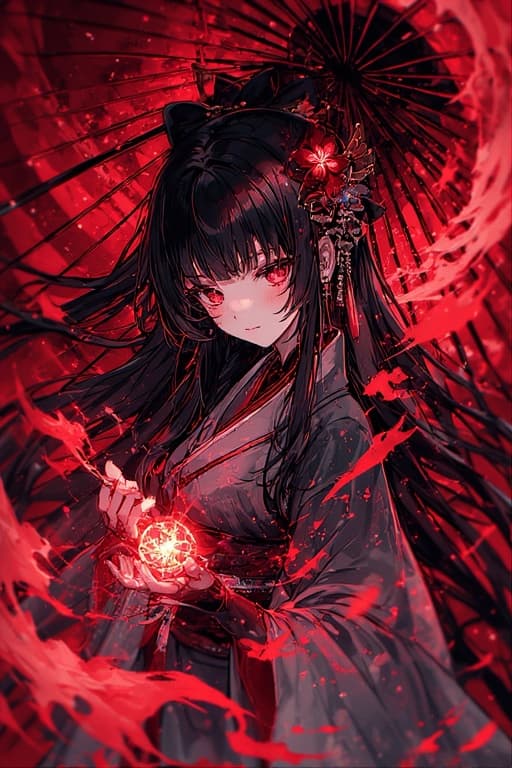 AI generated: a devastating hot anime girl 