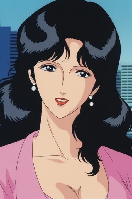 Rui KISUGI  来生泪  きすぎ るい  |  Cat's Eye 猫眼三姐妹   キャッツ♥アイ | Animation Style
