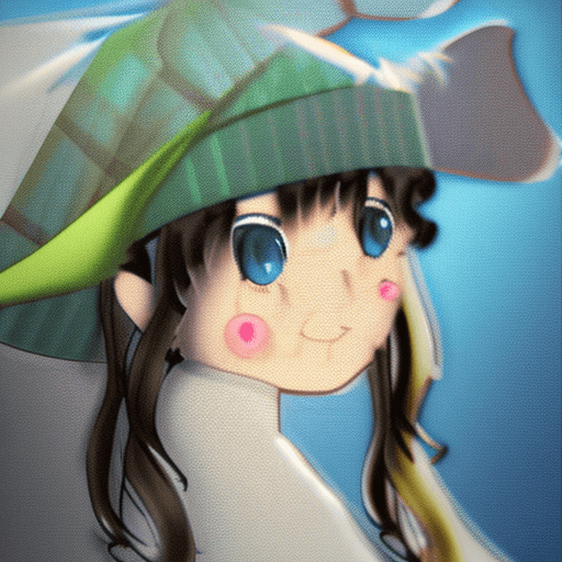 AI generated: perfect anime illustration, portrait of a pirate girl, art by studio ghibli
