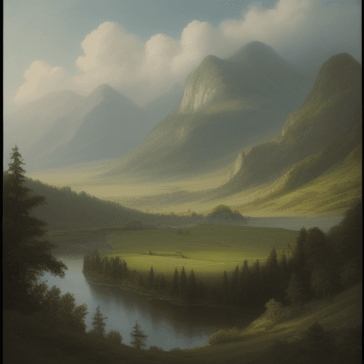 AI generated: landscape